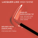 Buy L'Oreal Paris Infallible Laque Resistance Lacquer-Like Shine Finish. 16H Longwear Lacquer Lipstick. High-impact Color, Zero Transfer, 614 Coral Amour - 4 ml - Purplle