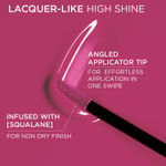 Buy L'Oreal Paris Infallible Laque Resistance Lacquer-Like Shine Finish. 16H Longwear Lacquer Lipstick. High-impact Color, Zero Transfer, 220 Paris Sunset - 4 ml - Purplle