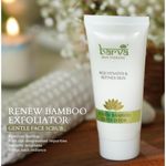 Buy Barva Skin Therapie Renew Bamboo Exfoliating Face Scrub, Rejuvenating Formula Helps Remove Blackheads, Whiteheads & Unclogs Pores For All Skin Types, 50 ml - Purplle