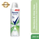 Buy Rexona Deodorant For Women, Bamboo & Aloe Vera, Antiperspirant Body Spray With MotionSense Technology, 72H Odour Protection, Alcohol Free, 200 ml - Purplle