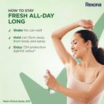 Buy Rexona Deodorant For Women, Bamboo & Aloe Vera, Antiperspirant Body Spray With MotionSense Technology, 72H Odour Protection, Alcohol Free, 200 ml - Purplle