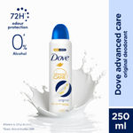Buy Dove Advanced Care Original Deodorant Spray with Moisturising Cream 250 ml - Purplle