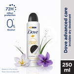 Buy Dove Advanced Care Invisible Dry Deodorant Spray with Freesia and Violet 250 ml - Purplle