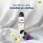 Buy Dove Advanced Care Invisible Dry Deodorant Spray with Freesia and Violet 250 ml - Purplle