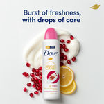 Buy Dove Advanced Care Pomegranate and Lemon Verbena Deodorant Spray 250 ml - Purplle