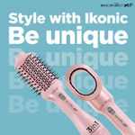 Buy Ikonic Me 3 In 1 Express Styler - Pink | 1.5-Inch Barrel | Hair Dryer Hair Straightener Volumizer Blow Dryer Styling Tool,1200 Watt, Pink For Women 1 pc - Purplle