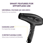 Buy IKONIC PROFESSIONAL Dynamite+ Hair Dryer With 3 Meter Flexible Cord, Bldc Low Noise Motor And Overheating Protection 1 pc - Purplle