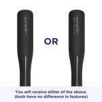 Buy IKONIC PROFESSIONAL Black Titanium Pro Hair Straightner With 1.5 Inch Floating Titanium Plate And Digital Temperature Monitor 1 pc - Purplle