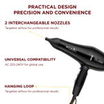 Buy IKONIC PROFESSIONAL 2500+ Advanced Hair Dryer With Dual Watts Compatibility 2400W-2800W Ideal For Global Setting And Ionic Technology For Frizz Control 1 pc - Purplle