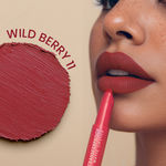 Buy NY Bae Transfer-proof Matte Crayon Lipstick – Wild Berry 11 - 2 gm Creamy & Moisturizing | Vitamin E | Feather Light Texture | 12 shades for all Indian skin tones | Smudge Proof | Retractable, Easy to Use | Smooth Application | 8 hrs + Stay - Purplle