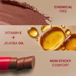 Buy NY Bae Transfer-proof Matte Crayon Lipstick –Lover 06 - 2 gm Creamy & Moisturizing | Vitamin E | Feather Light Texture | 12 shades for all Indian skin tones | Smudge Proof | Retractable, Easy to Use | Smooth Application | 8 hrs+ Long Lasting - Purplle