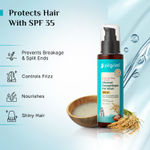 Buy Pilgrim Korean Rice Water & Collagen Advanced Damage Repair Hair Serum SPF 35|Hair repair|Anti-breakage|Frizz control (100 ml) - Purplle