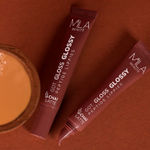 Buy Mila Beaute Peptide infused Gloss I With Hyaluronic Acid & Vitamin E I Hydrating I Plump & Fuller Lips - Chai Latte, 8 gm - Purplle