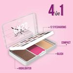 Buy Glam 21 Pocket Pass All-In-One Makeup Palette - VIP Pass (22 gm) - Purplle