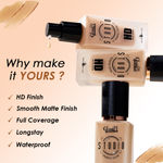 Buy Glam 21 Studio Perfection HD Matte Foundation-Beige (30 ml) - Purplle