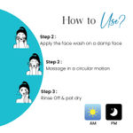 Buy Dermina Fight & Fade Acne Facewash with Glycolic Acid, Salicylic Acid, for Acne Free Skin, All Skin Types, 60 gm - Purplle