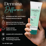 Buy Dermina Creamy Vitamin C Face Wash with Kakadu Plum for Clean, Oil Free Skin & Instant Glow, All Skin Types, 60 gm - Purplle