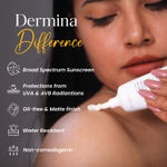 Buy Dermina SPF50 Silicone Sunscreen Gel with PA+++ UVA/UVB Protection, Matte Finish & Water Resistant, All Skin, 50 gm - Purplle