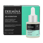 Buy Dermina Hyaluronic Acid Serum with Pentavitin & Niacinamide, Skin Elasticity & Intense Hydration, All Skin, 20 ml - Purplle