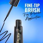 Buy Blue Heaven 24hr Stay Liquid Eyeliner Waterproof Smudge Proof | Quick Dry, Fine-Tip Brush for Precision | Long-Lasting Eye Liner for Women | Black | 3 ml - Purplle