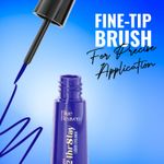 Buy Blue Heaven 24hr Stay Liquid Eyeliner Waterproof Smudge Proof | Quick Dry, Fine-Tip Brush for Precision | Long-Lasting Eye Liner for Women | Electric Blue | 3 ml - Purplle