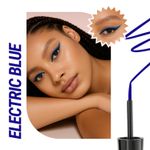 Buy Blue Heaven 24hr Stay Liquid Eyeliner Waterproof Smudge Proof | Quick Dry, Fine-Tip Brush for Precision | Long-Lasting Eye Liner for Women | Electric Blue | 3 ml - Purplle