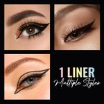 Buy Blue Heaven 24hr Stay Liquid Eyeliner Waterproof Smudge Proof | Quick Dry, Fine-Tip Brush for Precision | Long-Lasting Eye Liner for Women | Cotton Candy | 3 ml - Purplle