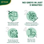 Buy Streax Insta Shampoo Hair colour for 100% Grey Coverage, Natural Brown, 18 ml - Purplle
