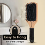 Buy Vega Salon Smooth Hair Straightener & Brush combo| Salon Smooth Hair Straightener (VHSH-42) & Wooden Paddle Hair Brush (E1-PB) Combo of 2 - Purplle