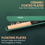 Buy Vega Salon Smooth Hair Straightener & Curler combo | Salon Smooth Hair Straightener (VHSH-42) & I-Curl Hair Curler for Women with Ceramic Coated 0.5 inch-1 inch Barrel (VHCH-05) Combo of 2 - Purplle