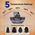 Buy Vega LitStyle Hair Straightening Brush & Crimper Combo | LitStyle L1 Hair Straightening Brush (VHSB-06) & Classic Hair Crimper (VHCR-01) Combo of 2 - Purplle