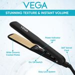 Buy Vega LitStyle Hair Straightening Brush & Crimper Combo | LitStyle L1 Hair Straightening Brush (VHSB-06) & Classic Hair Crimper (VHCR-01) Combo of 2 - Purplle