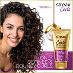 Buy Streax Curls Styling Cream 150 gm – Curl-Defining Leave-In for Frizz-Free, Shiny Curl - Purplle