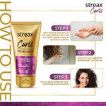 Buy Streax Curls Styling Cream 150 gm – Curl-Defining Leave-In for Frizz-Free, Shiny Curl - Purplle