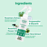 Buy Aravi Organic Rosemary Hair Care Combo | Rosemary Shampoo + Rosemary Water Spray | For Hair Growth, Scalp Nourishment & Reduced Hair Fall | Strengthens Roots, Adds Shine (Pack Of 2) - Purplle
