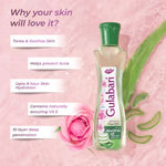 Buy Dabur Gulabari Rose Toner Combo(Dabur Gulabari 400 ml+ Premium Rose Water with Aloe Vera 400 ml ) Combo of 2 - Purplle
