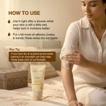 Buy Good Vibes Nourishing Glow Body Lotion with 100× Washed Ghee | 48H Deep Hydration| Intense Hydration | Non-Greasy Moisture | Repairs Dry & Rough Skin | With Vitamin E | Soothes & Softens Skin | Daily Body Care- 200 ml - Purplle