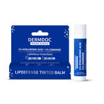 Buy DermDoc 1% Hyaluronic Acid + 1% Ceramide Berry Tinted Lip Balm SPF 50 PA+++ 4 gm| Hydrates, Repairs & Protects Lips | UV Defense + 4 Hr Water Resistance | High Tint Coverage | Deep Moisturization | Sun Protection| Enriched with Shea Butter & Vitamin E - Purplle
