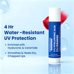Buy DermDoc 1% Hyaluronic Acid + 1% Ceramide Berry Tinted Lip Balm SPF 50 PA+++ 4 gm| Hydrates, Repairs & Protects Lips | UV Defense + 4 Hr Water Resistance | High Tint Coverage | Deep Moisturization | Sun Protection| Enriched with Shea Butter & Vitamin E - Purplle