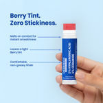 Buy DermDoc 1% Hyaluronic Acid + 1% Ceramide Berry Tinted Lip Balm SPF 50 PA+++ 4 gm| Hydrates, Repairs & Protects Lips | UV Defense + 4 Hr Water Resistance | High Tint Coverage | Deep Moisturization | Sun Protection| Enriched with Shea Butter & Vitamin E - Purplle