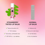 Buy Good Vibes Berry Tinted Lip Balm SPF 50 PA+++ 4 gm | Natural Berry Tint for Rosy, Bright Lips | With Hyaluronic Acid, Strawberry & Butter Fusion (Coconut, Almond & Shea) | Hydrating, Nourishing & UV Protective | 12 Hr Moisture | Non-Sticky Formula - Purplle