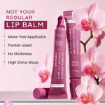Buy Hyphen Tinted Lip Balm | Brightens Dark Lips & Pigmentation | 1% Vitamin E, Peptide | 24H Moisturization for Dry & Chapped Lips | Orchid, Mauve- 10 gm - Purplle