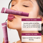 Buy Hyphen Tinted Lip Balm | Brightens Dark Lips & Pigmentation | 1% Vitamin E, Peptide | 24H Moisturization for Dry & Chapped Lips | Orchid, Mauve- 10 gm - Purplle