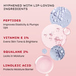 Buy Hyphen Tinted Lip Balm | Brightens Dark Lips & Pigmentation | 1% Vitamin E, Peptide | 24H Moisturization for Dry & Chapped Lips- Jelly Glaze, Red- 10 gm - Purplle