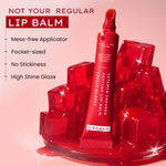 Buy Hyphen Tinted Lip Balm | Brightens Dark Lips & Pigmentation | 1% Vitamin E, Peptide | 24H Moisturization for Dry & Chapped Lips- Jelly Glaze, Red- 10 gm - Purplle