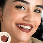 Buy Mamaearth Luxe Matte Long Stay Lipstick with Passion Fruit Oil & Vitamin E -2 gm | Warm Taupe 16 Hour Long Stay | High Impact Color | Made Safe Certified - Purplle