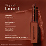 Buy Mamaearth Luxe Matte Long Stay Lipstick with Passion Fruit Oil & Vitamin E -2 gm | Warm Taupe 16 Hour Long Stay | High Impact Color | Made Safe Certified - Purplle