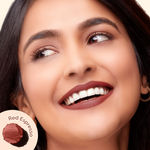 Buy Mamaearth Luxe Matte Long Stay Lipstick with Passion Fruit Oil & Vitamin E -2 gm | Red Espresso 16 Hour Long Stay | High Impact Color | Made Safe Certified - Purplle