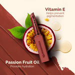 Buy Mamaearth Luxe Matte Long Stay Lipstick with Passion Fruit Oil & Vitamin E -2 gm | Red Espresso 16 Hour Long Stay | High Impact Color | Made Safe Certified - Purplle