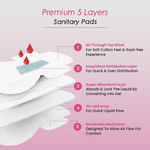 Buy PINQ POLKA Hot pink Sanitary Pad Box (XL+XXL) (Pack Of 30) - Purplle